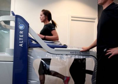 Cassie on the Alter G