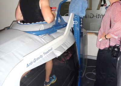 Going anti gravity on the Alter G